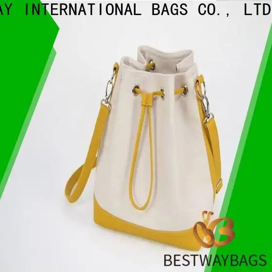 Top blue canvas bag coated factory for vacation 1