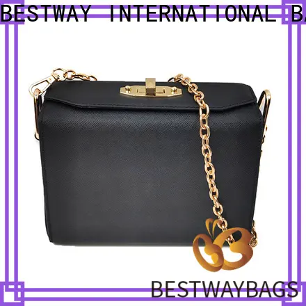 Bestway black pu leather made of factory for girl 1