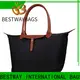 Wholesale nylon tote with leather handles design factory for gym 1