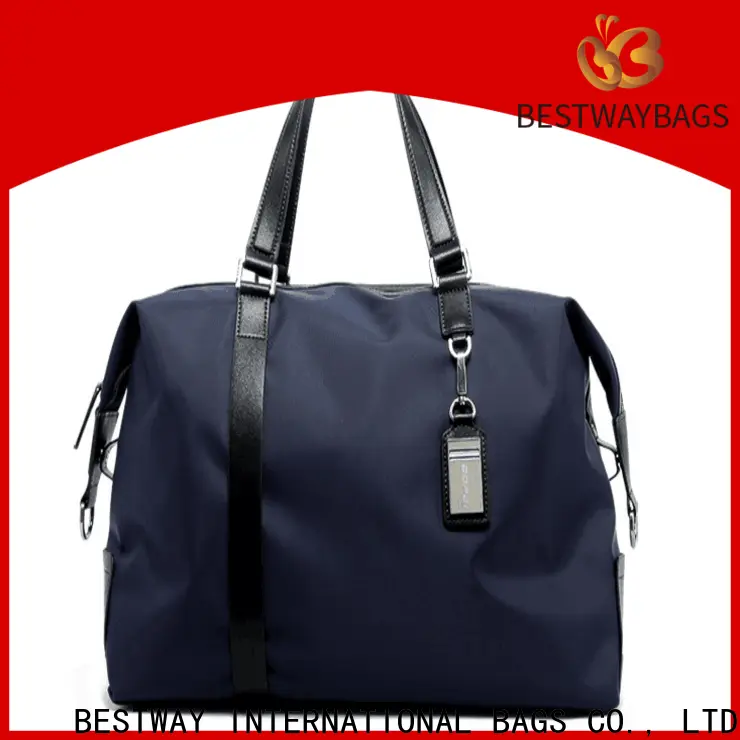 capacious orange nylon bag handbags factory for gym 1