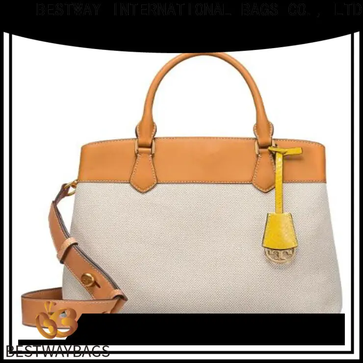 Bestway Top plain black canvas tote online for shopping 1