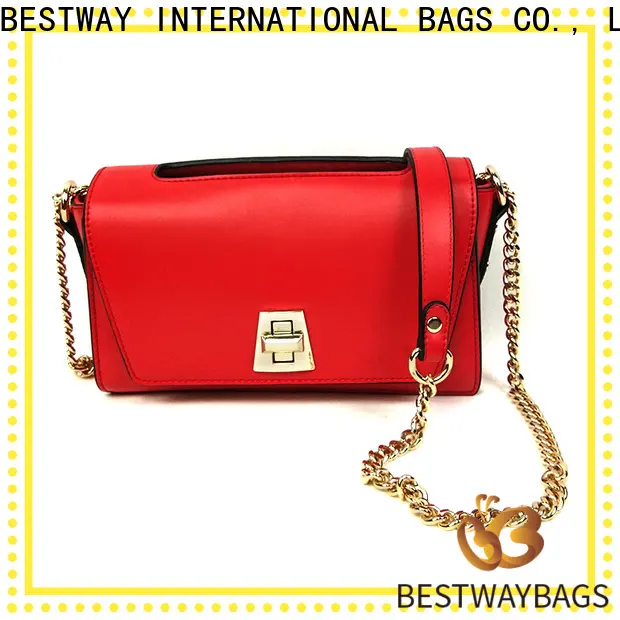 Bestway messenger premium polyurethane leather factory for girl 1