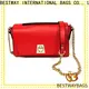 Bestway messenger premium polyurethane leather factory for girl 1