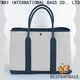 Bestway fashion purple canvas tote bags Suppliers for vacation 1