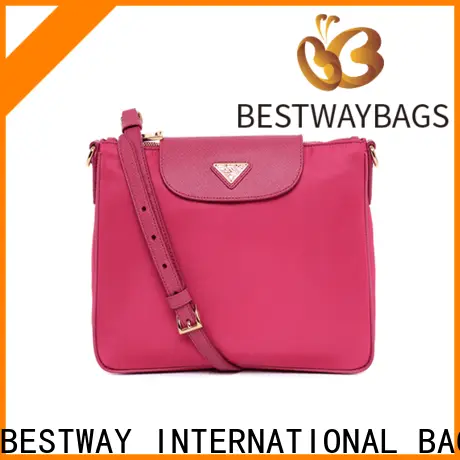 Latest nylon shoulder tote handbag company for sport 1