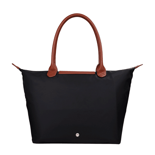 Oxford Nylon Large Tote Bag With Leather Handle Beach Bag Printed Logo 6