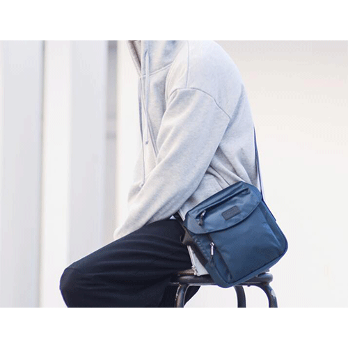 2019 Foldable Small Custom Waterproof Shoulder Cross body Nylon Bag 7