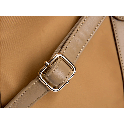 Fashion Elegant Shop Nylon Bag With Leather Handle, Work Handbags and Purses For Women 7