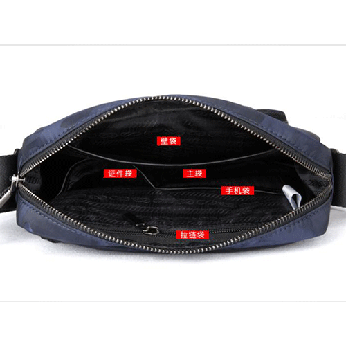 2019 Foldable Small Custom Waterproof Shoulder Cross body Nylon Bag 6