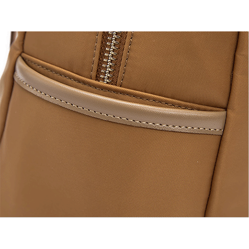 Fashion Elegant Shop Nylon Bag With Leather Handle, Work Handbags and Purses For Women 11