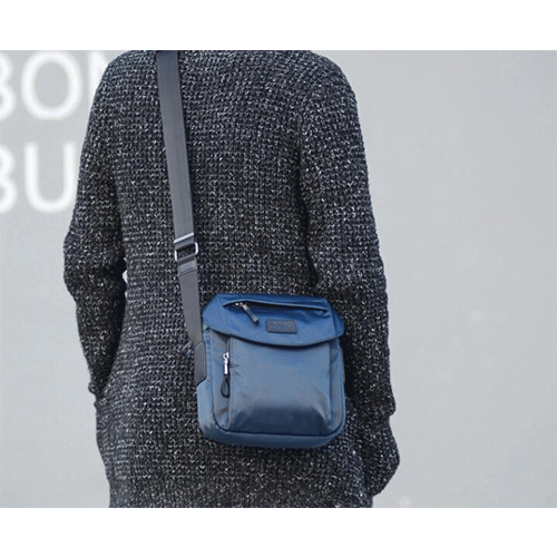 2019 Foldable Small Custom Waterproof Shoulder Cross body Nylon Bag 9