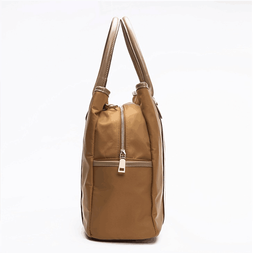 Fashion Elegant Shop Nylon Bag With Leather Handle, Work Handbags and Purses For Women 10