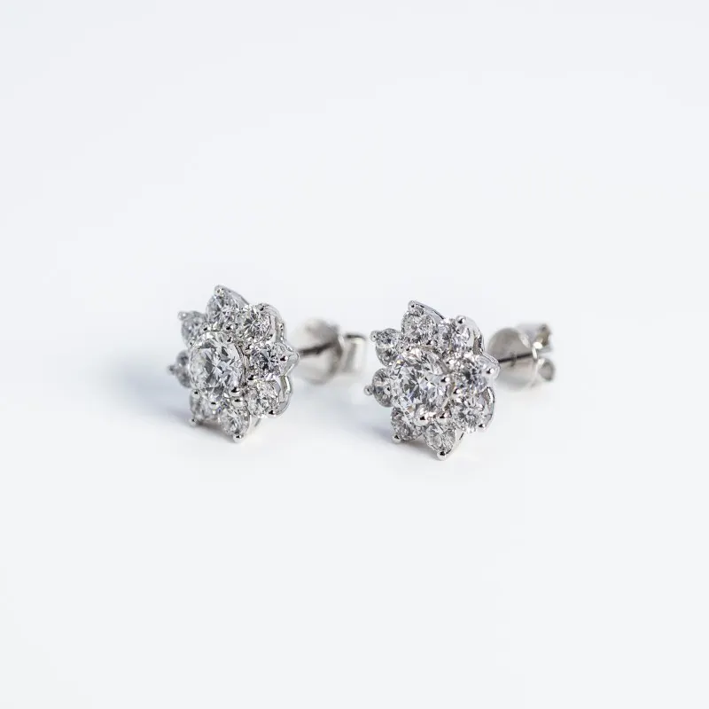 Custom Lab Created Diamond Stud Earrings Company 5