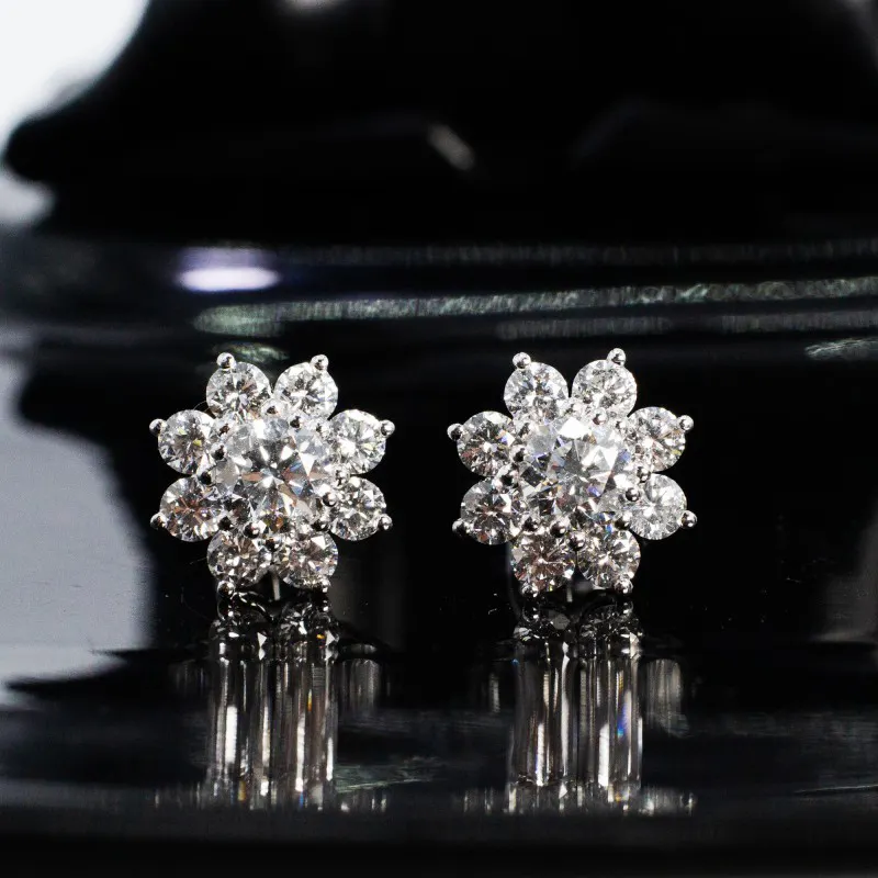Custom Lab Created Diamond Stud Earrings Company 2