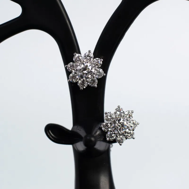 Custom Lab Created Diamond Stud Earrings Company 6