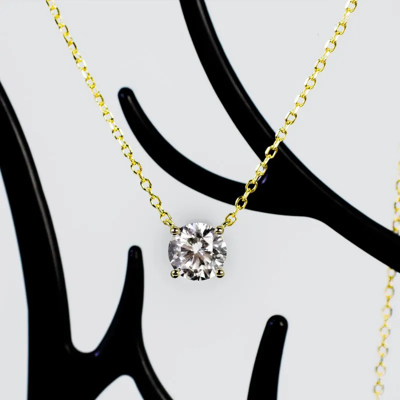 DKL Jewelry Lab Grown Diamond Necklace Women's Lab Grown Diamond Necklace Women's Factory 5