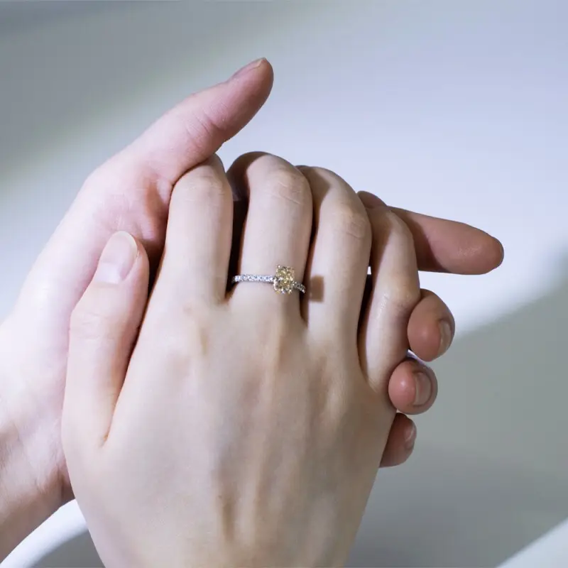 Jewelry 2 Carat Lab Grown Diamond Ring Suppliers 5