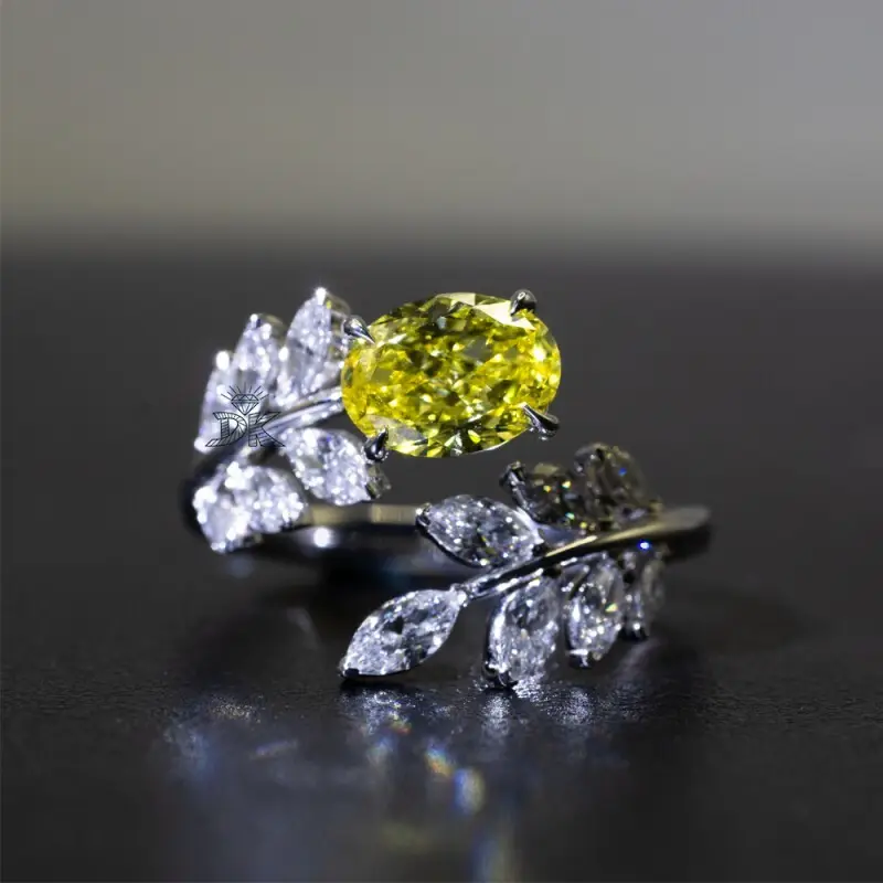 Lab Grown Princess Cut Diamond Ring by DKL Jewelry 2