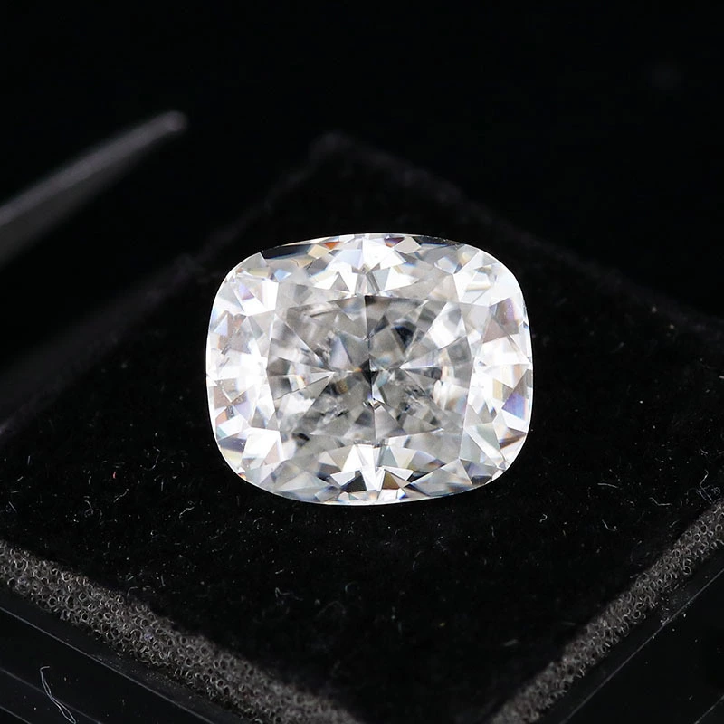 2CT D Color Cushion Cut Lab Grown Diamond | VVS/VS Clarity 1