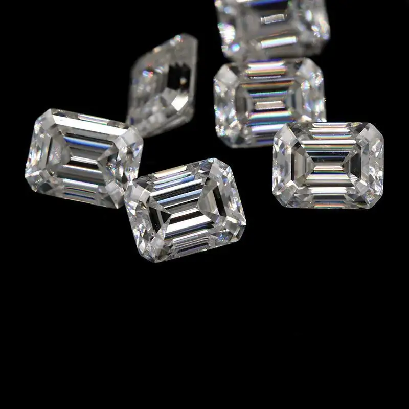 DKL Jewelry Lab Created Emerald Cut Diamond Suppliers 3