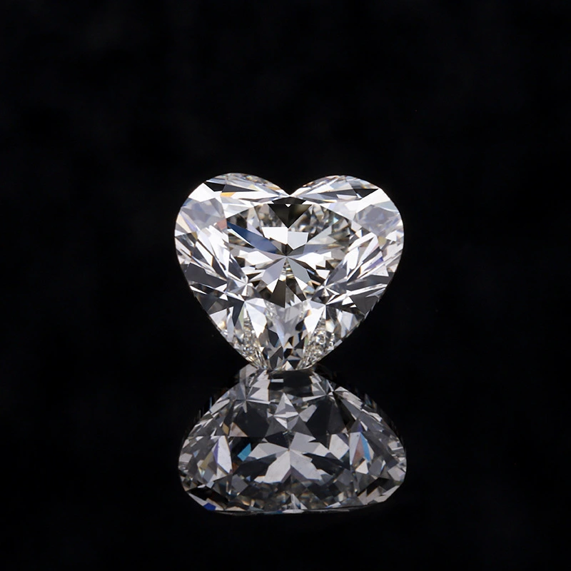2CT D - Color Heart - Cut Lab - Grown Diamond | VVS/VS Clarity 1