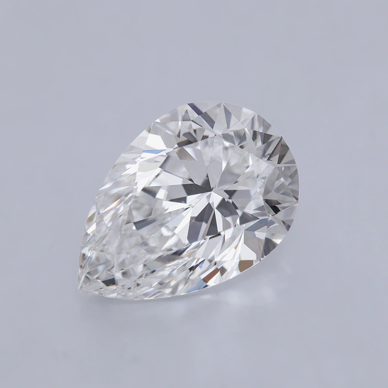 2CT D - Color Pear - Cut Lab - Grown Diamond | VVS/VS Clarity 1