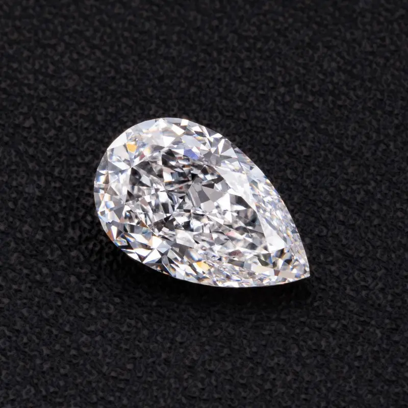 Pear Lab Grown Diamond by DKL Jewelry 5