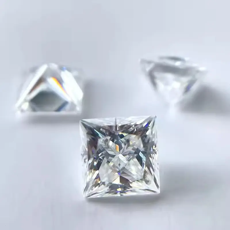 Lab Created Princess Cut Diamond by DKL Jewelry 4