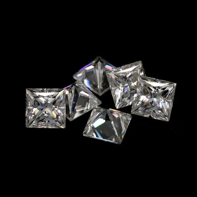 DKL Jewelry Princess Cut Lab Grown Diamond Princess Cut Lab Grown Diamond Supply 5