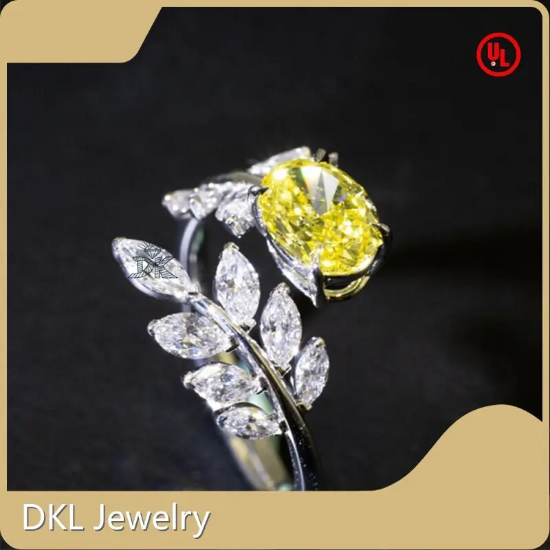 Lab Grown Princess Cut Diamond Ring by DKL Jewelry 1