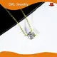 DKL Jewelry Lab Grown Diamond Necklace Women's Lab Grown Diamond Necklace Women's Factory 1