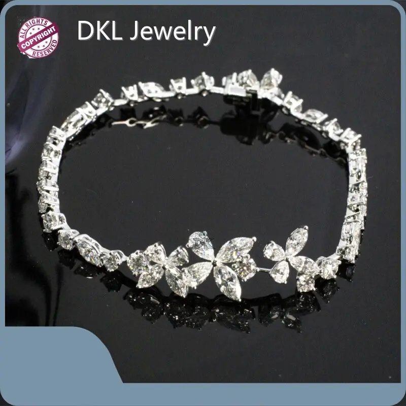 DKL Jewelry Lab Grown Diamond Bracelet Factory 1