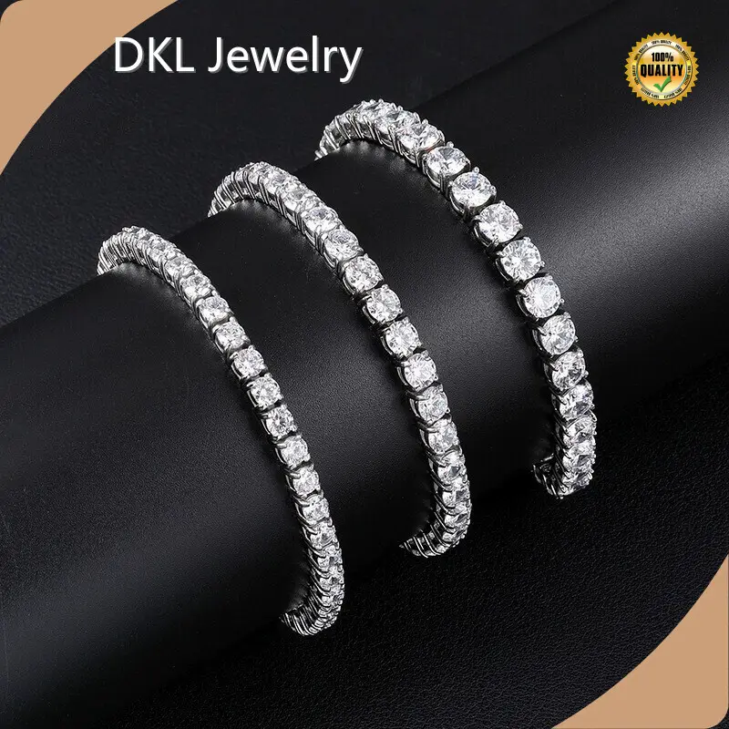 Lab Diamond Bracelet by DKL Jewelry 1