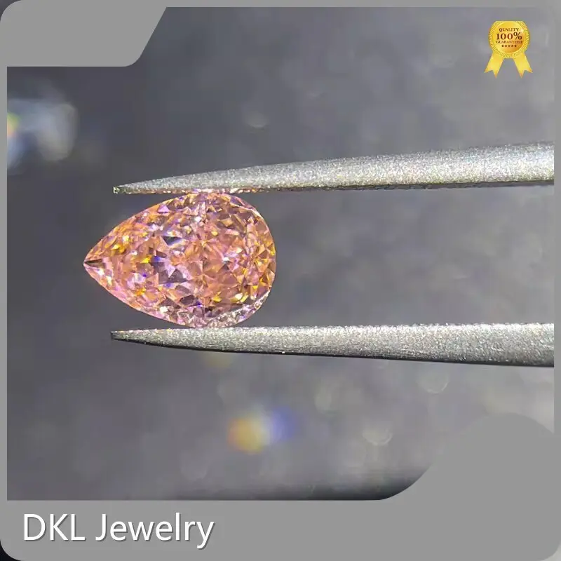 Pink Diamond Lab Grown by DKL Jewelry 1