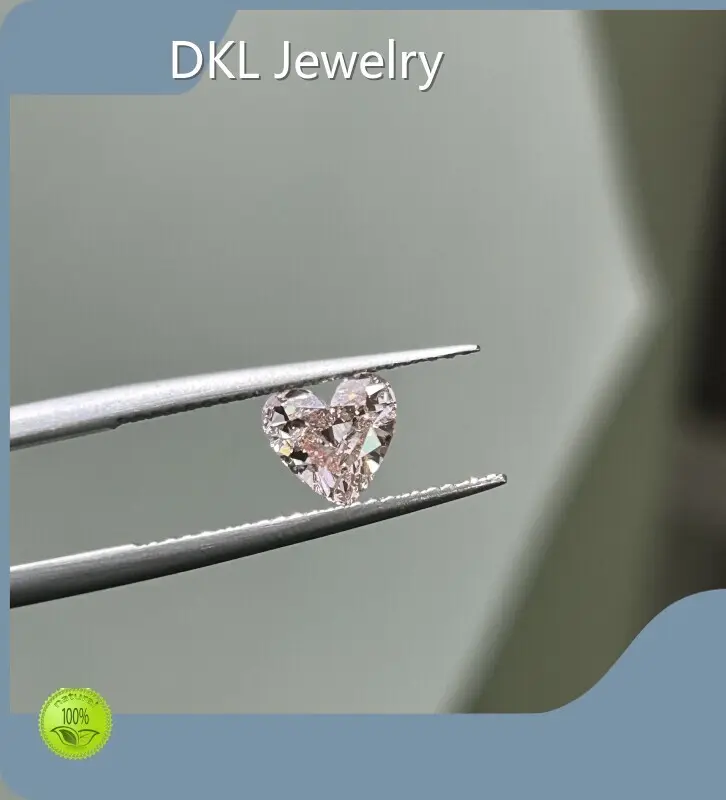 DKL Jewelry Lab Created Pink Diamonds for Sale Lab Created Pink Diamonds for Sale Factory 1