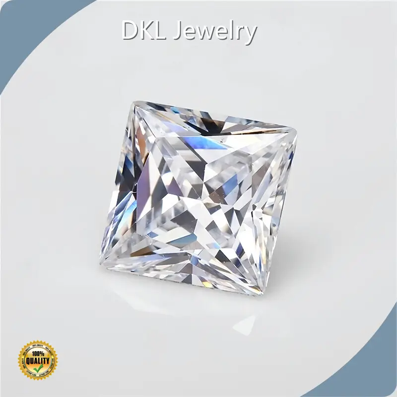 Lab Created Princess Cut Diamond by DKL Jewelry 1