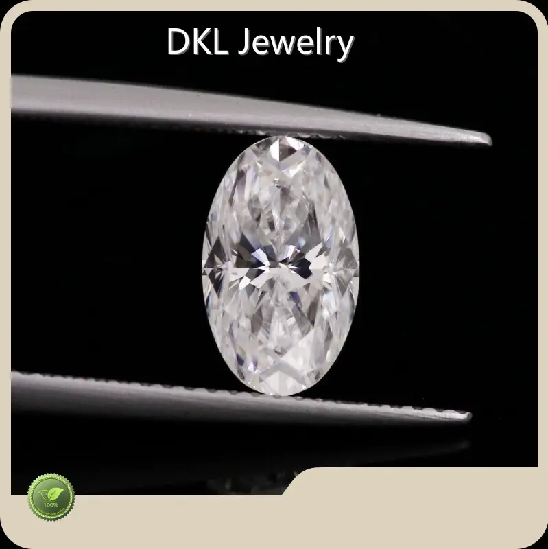 Oval Cut Lab Grown Diamond Fancy Shape Lab Diamond Wholesale - DKL Jewelry 1