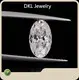 Oval Cut Lab Grown Diamond Fancy Shape Lab Diamond Wholesale - DKL Jewelry 1