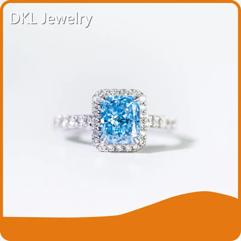 Lab Grown 3 Carat Diamond Ring by DKL Jewelry 1