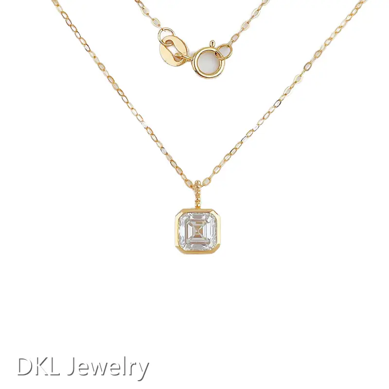 Lab Grown Diamond Necklace Women's Jewelry Wholesale - DKL Jewelry 1