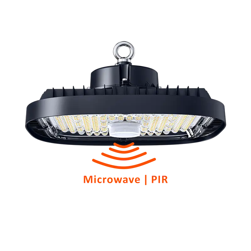 為體育館、倉庫等室內場所提供 KML-HB30 150W LED 工業和礦業照明燈具。 1