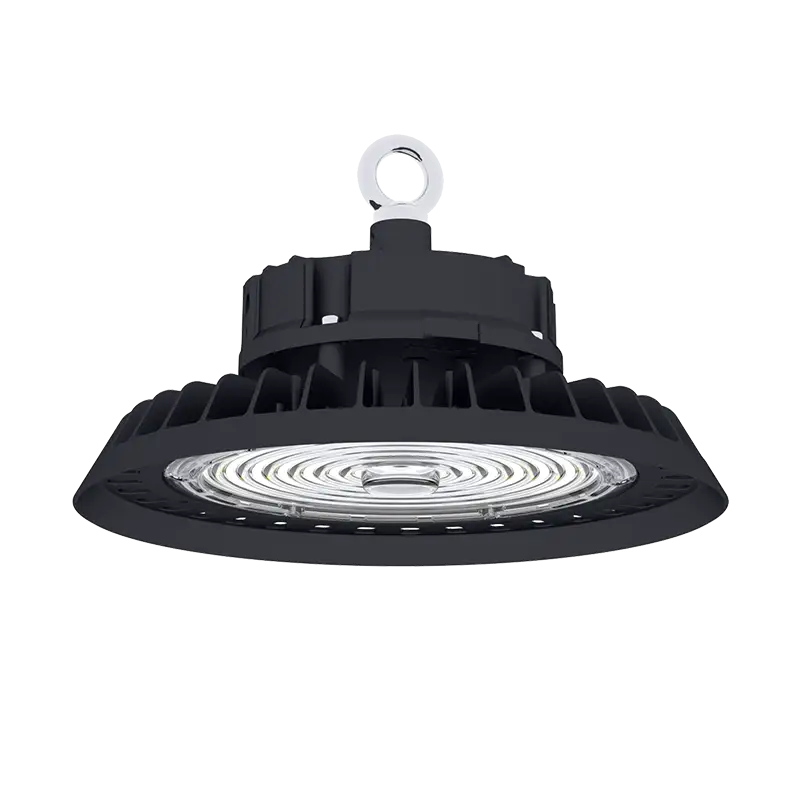 KML-UFOHA 100W مورد مصابيح LED عالية الخليج للمساحات الداخلية مثل مباني المصانع الصناعية والمستودعات. 1