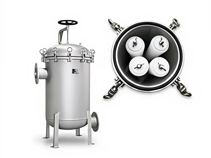 High Flow Stainless Steel Filter Element with Silicone/ EPDM/ NBR/ FKM Seals – LF5000 1