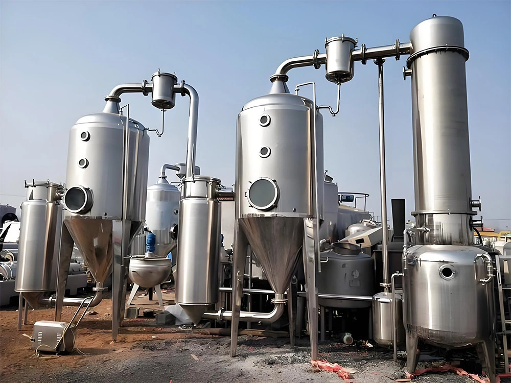 Energy Saving Two Effect Evaporator for Wastewater Crystallization EV-300 1