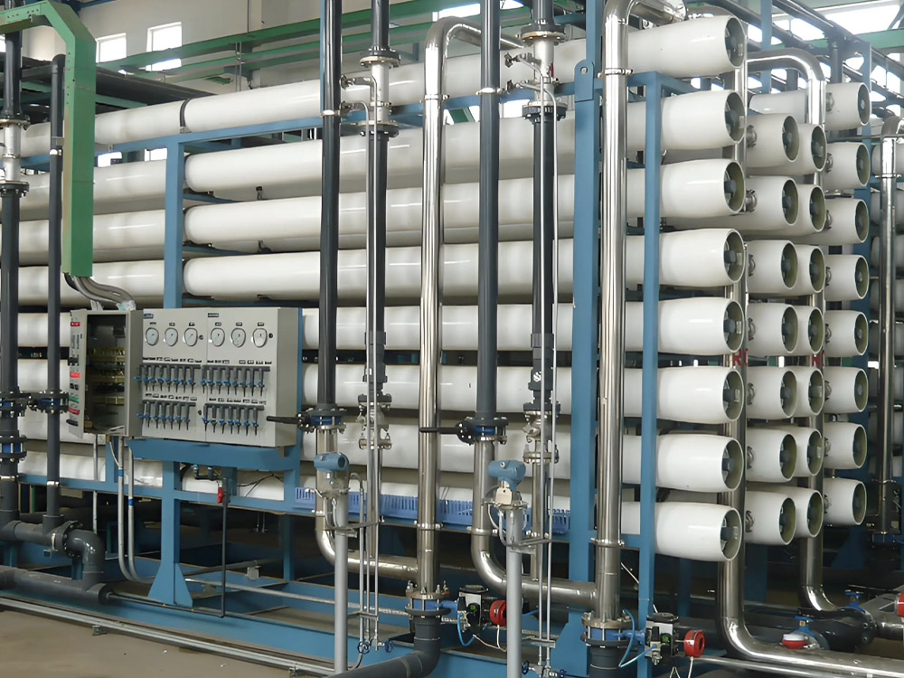 Reverse Osmosis Water Purification System with Membrane Elements and Pumps RO-500 1