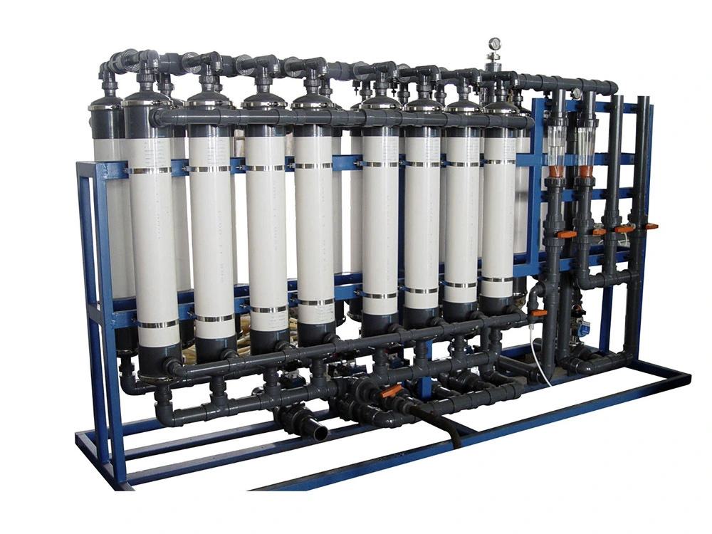 Column Ultrafiltration Membrane System with Pump Valve Flow Meter UF-3000 1