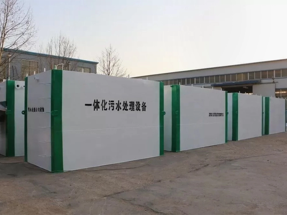 Containerized Sewage Treatment System 1-10m³/h Compact Design ST-500 1