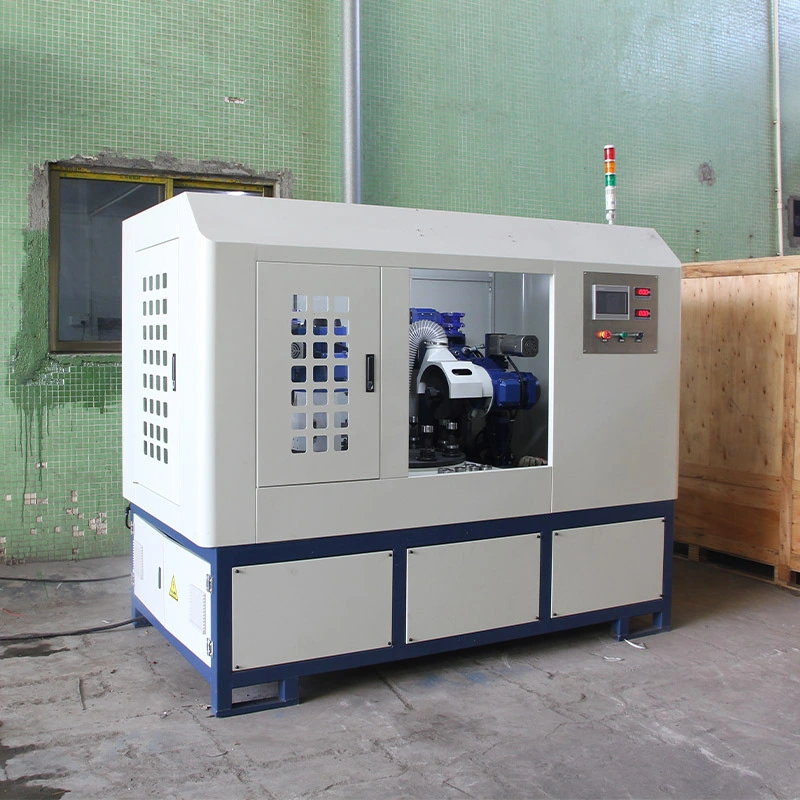 JINZHU Rotary Table Polishing Machine with 2 Grinding Heads 1