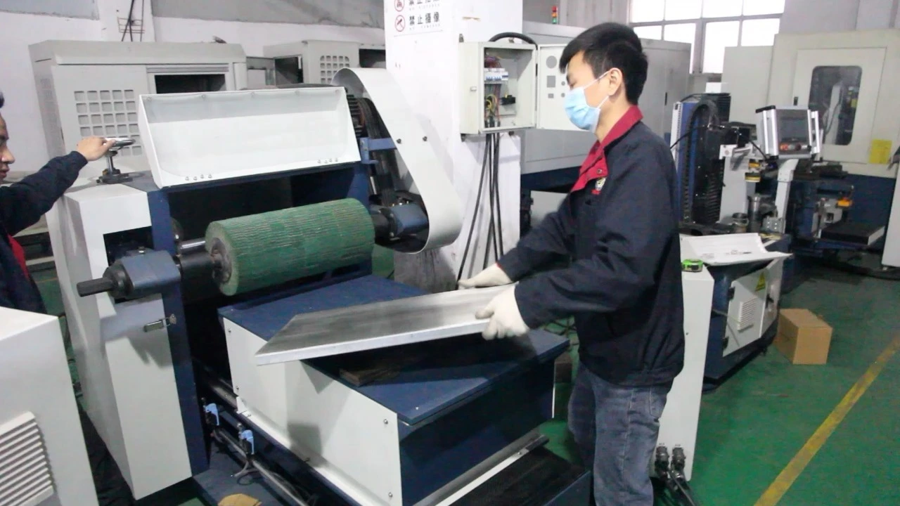 Jinzhu 600*1000mm Stainless Steel Sheet Mirror Polishing Machine For Aluminum Iron Flat Surface Bright Grinding Sanding Buffing Machine 1