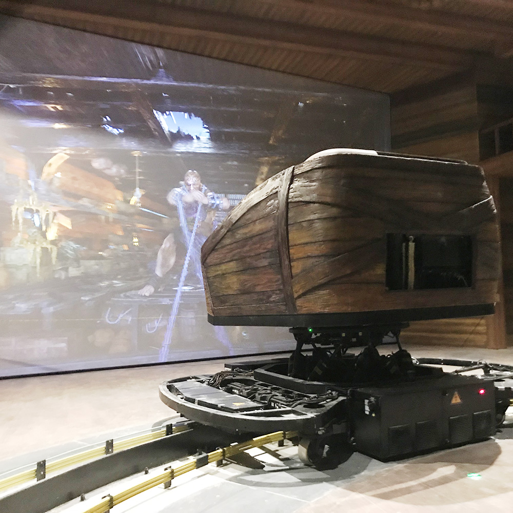 Motion Based Tracked Ride System Motion Dark Ride Dgc-12a | Jinma Rides